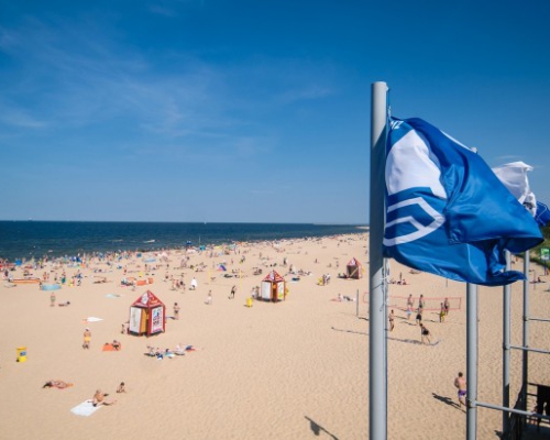 Plaże i kąpieliska strzeżone na Wyspie Sobieszewskiej